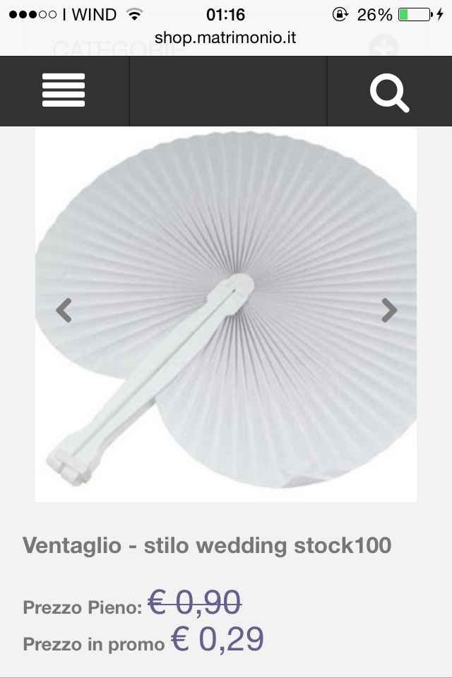 Ventaglio - 1