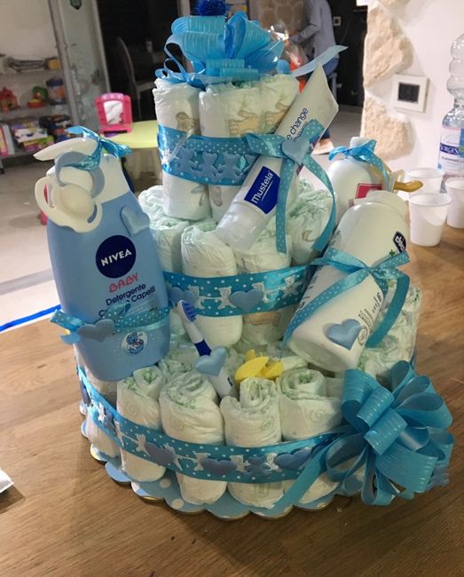 Torta di pannolini 5