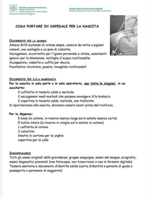 Partorire a Bologna: Maggiore o Sant’orsola? 1