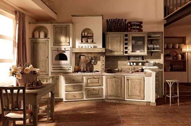 cucina in muratura 