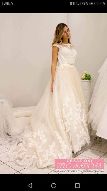 Consiglio sull'abito da sposa 1