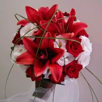 Bouquet blu e bianco - 1