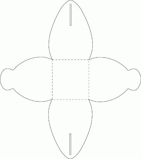 Schema porta confetti