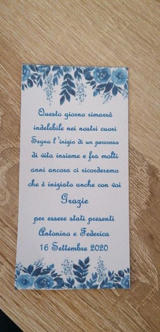 Segnaposto 1