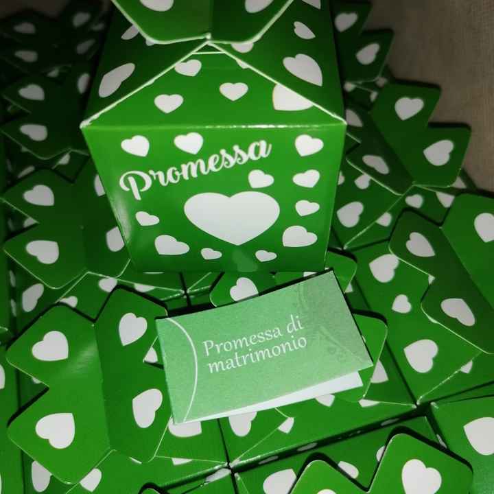 Bomboniere promessa 💚 - 1