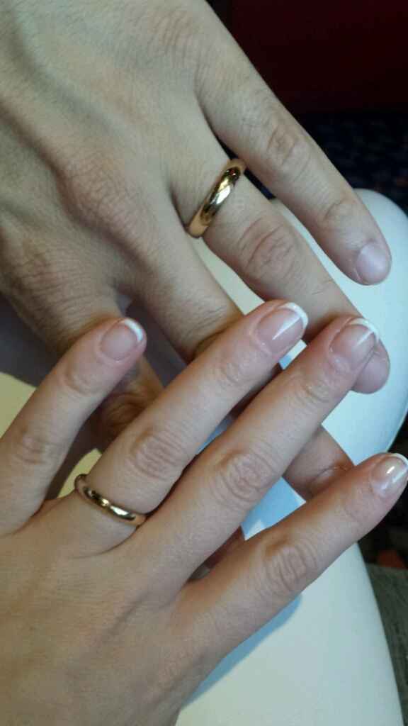 Foto delle vostre fedi indossate da voi! - 1