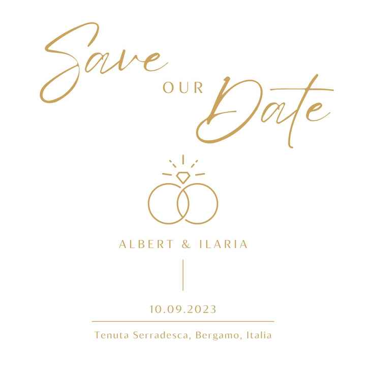 Save the date - 1