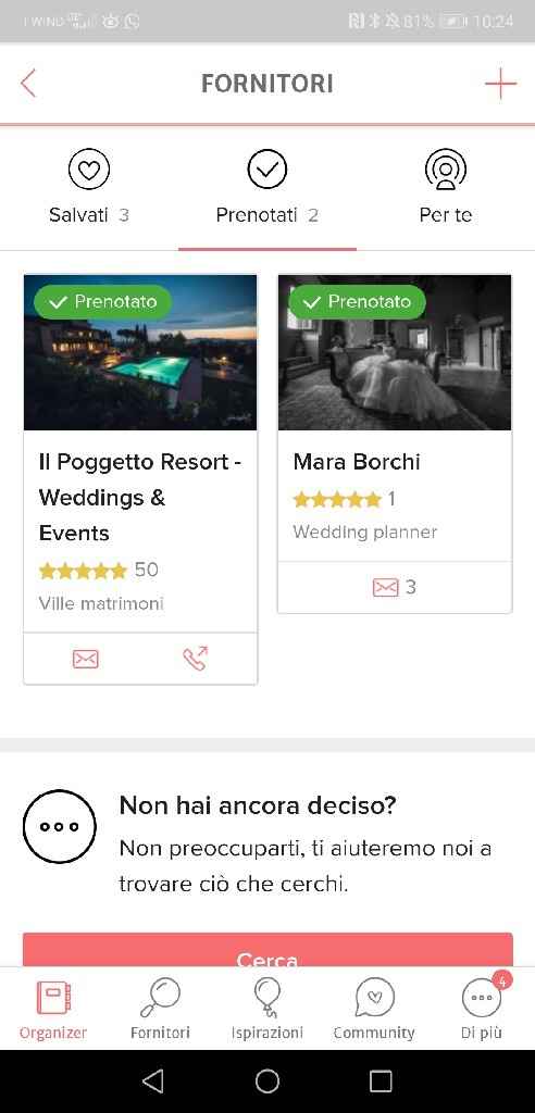 Condividi lo screenshot dei tuoi fornitori - 1