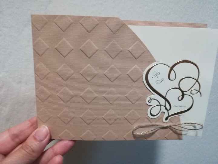 Ecco pronte le nostre partecipazioni.. Vi piacciono? - 1