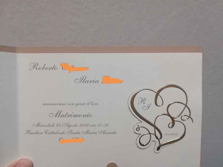 Ecco pronte le nostre partecipazioni.. Vi piacciono? - 2