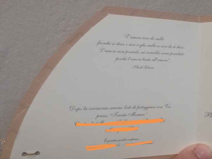 Ecco pronte le nostre partecipazioni.. Vi piacciono? - 3