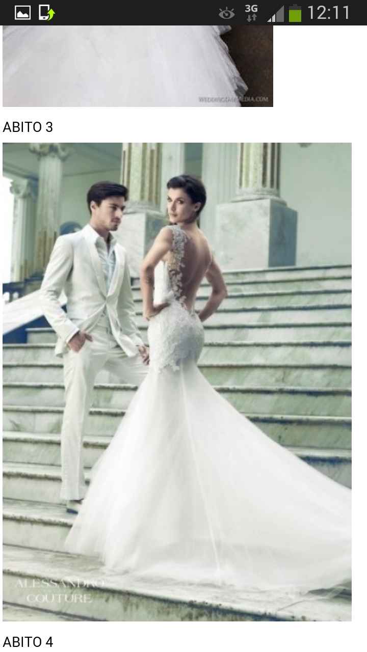 L'abito dei sogni delle sposine 2015 - 1