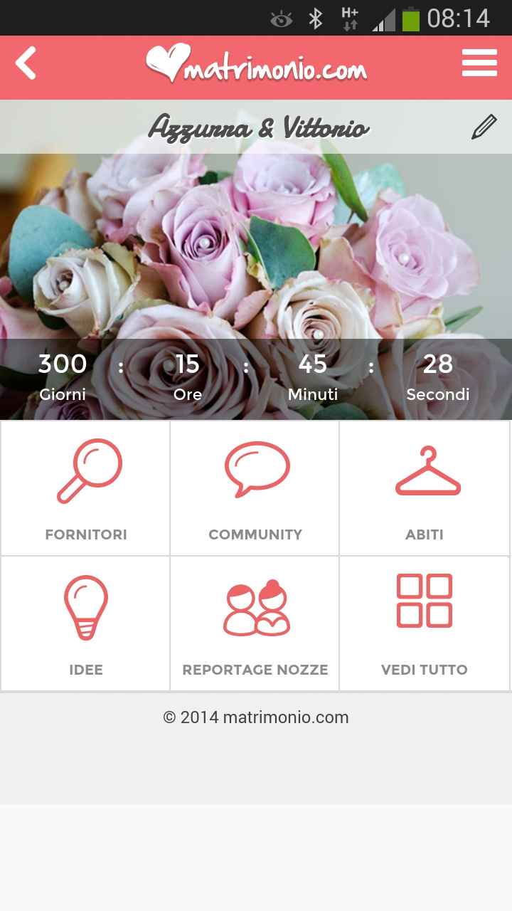 Quanto manca alle vostre nozze? - 1