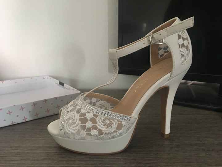 Scarpe con pizzo prese - 2