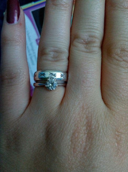  Anello di fidanzamento  più ti guardo più mi piaci - 1