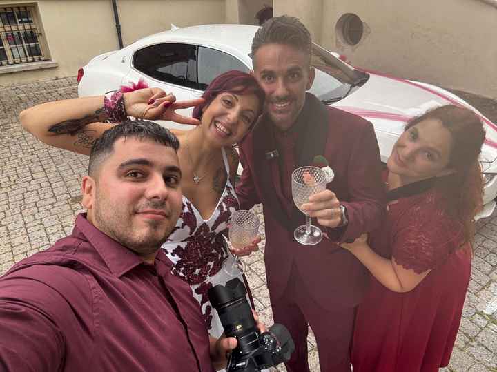 Un selfie con i miei sposi - 1