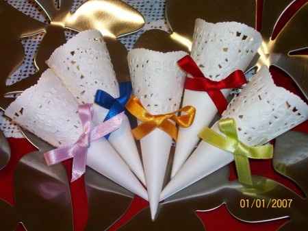 Coni per confettata