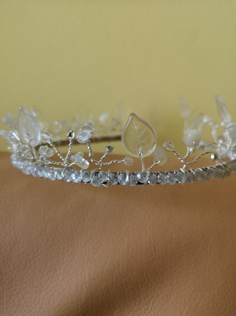 Piccola tiara fai da te - 2