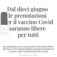 Aggiornamento vaccini - 1