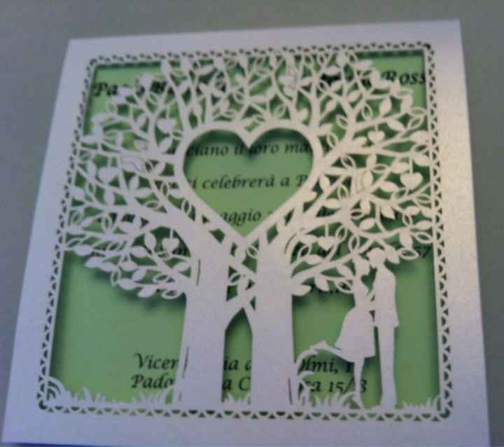 Desidero queste partecipazioni per le mie nozze! - 1