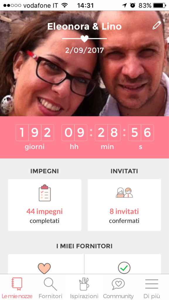 Quanti giorni mancano alle tue nozze? - 1