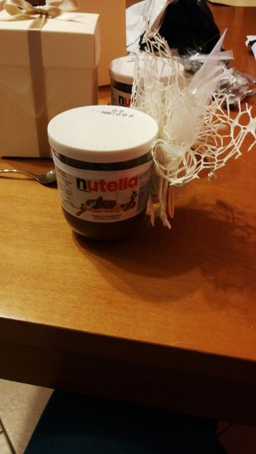 Idea bomboniere Nutella 1