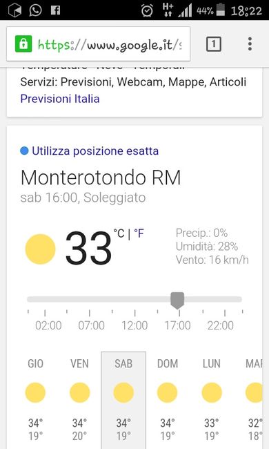 Previsioni meteo - 1