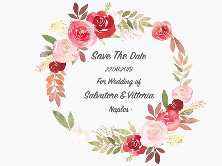 Save the date - 1