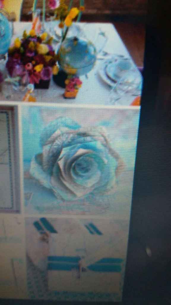 Centro tavola tema viaggio - 2