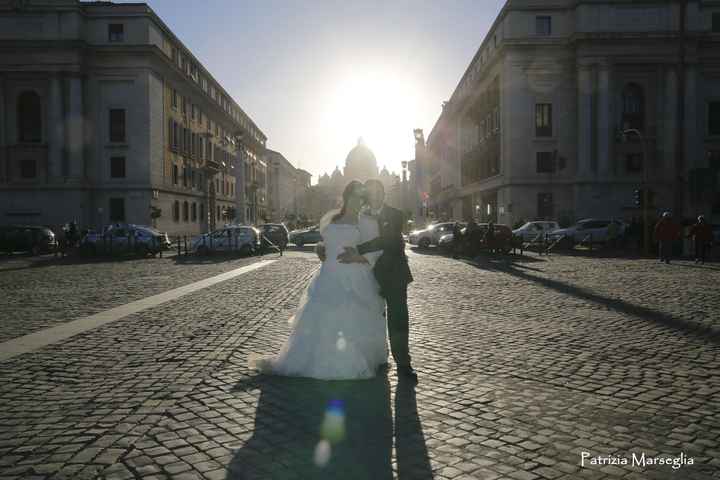 alle spalle...San Pietro!