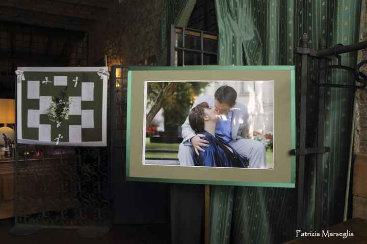 entrata nel ristorante...tableau e maxi foto nostra!