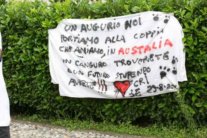 lo striscione