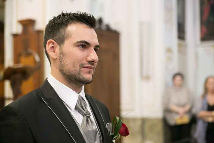 primo sguardo mentre percorrevo la navata