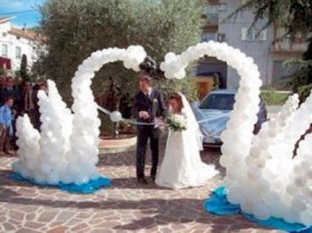 palloncini matrimonio