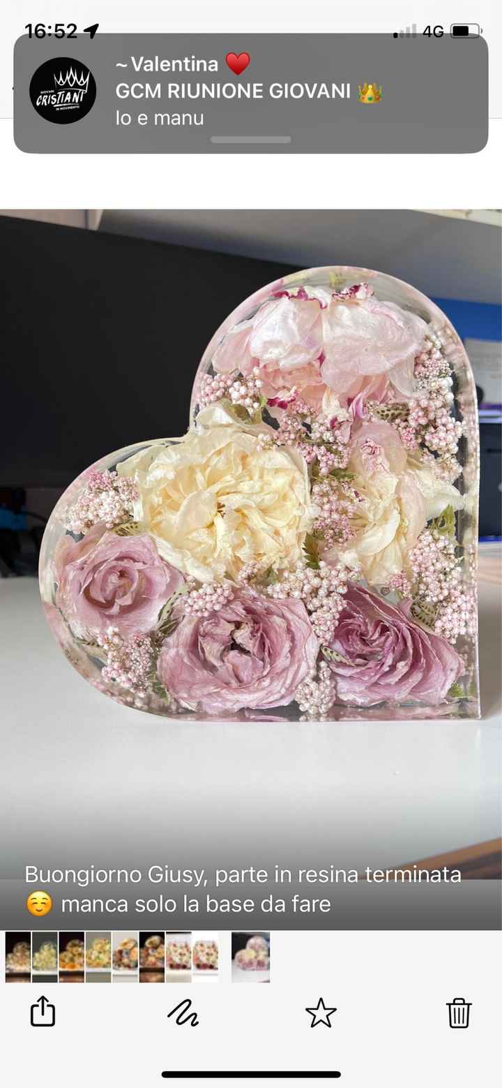 Bouquet nella resina - 1