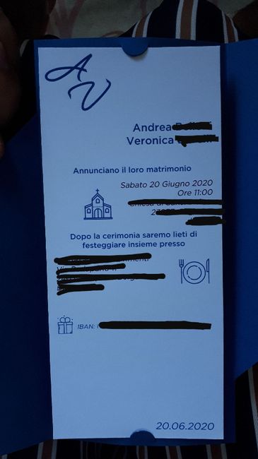 Partecipazioni con lista viaggio - 1