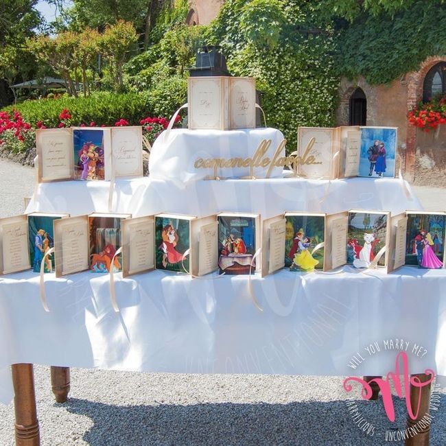 Tema Disney per matrimonio 6