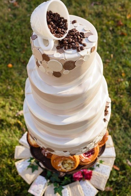 Torta nuziale tema ceffè, come farla? 21