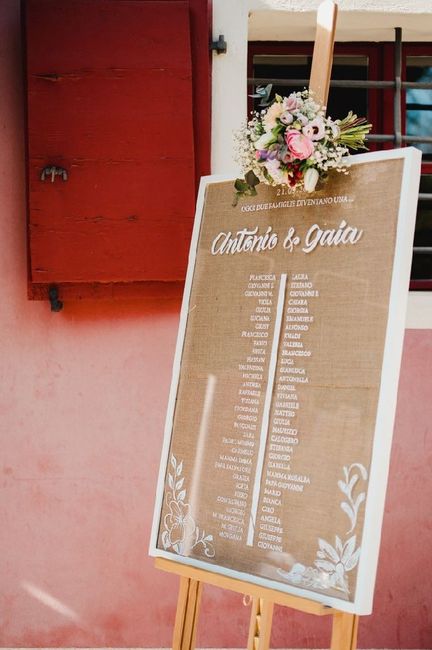 Tableau de Mariage Tavolo imperiale - 3