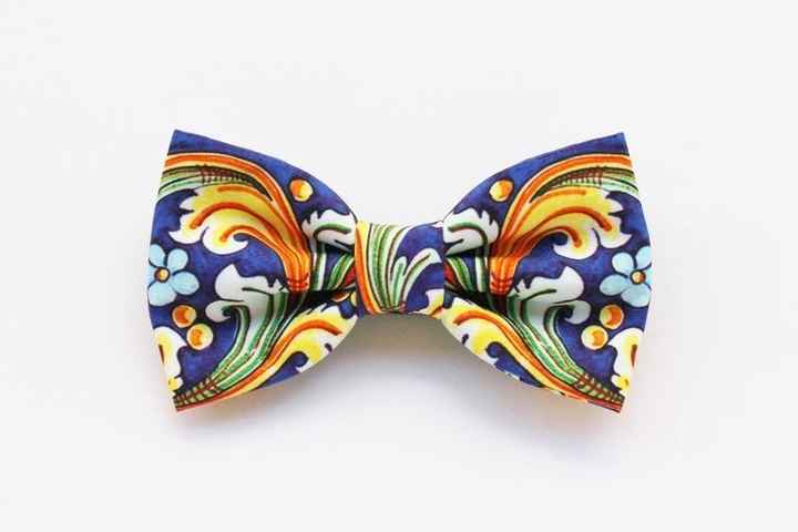 Tema maioliche e limoni - 1