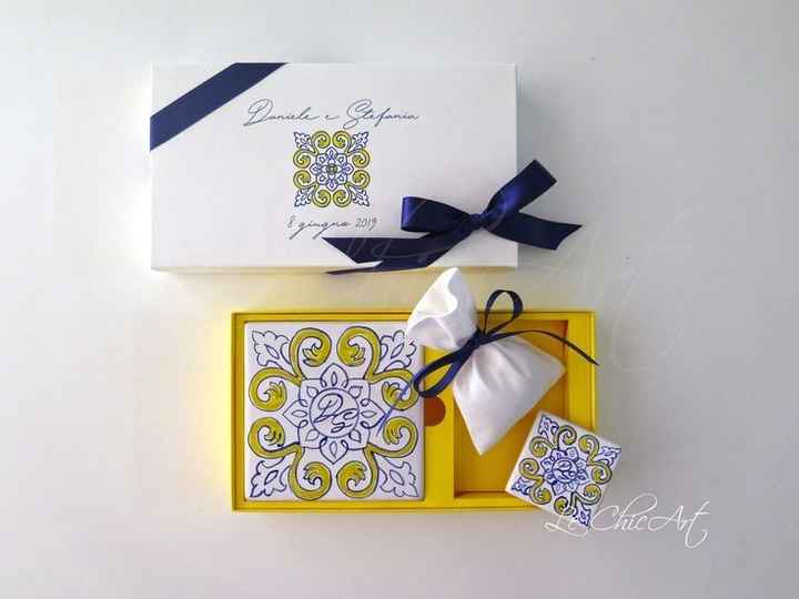 Tema maioliche e limoni - 8