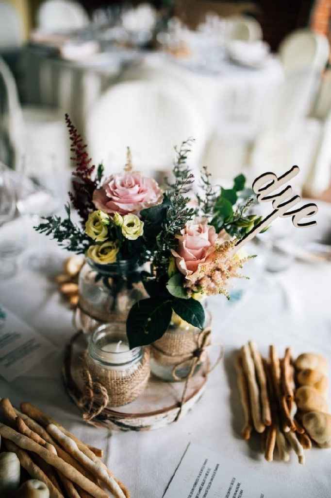 Centrotavola: 50 sfumature di rosa... - 1