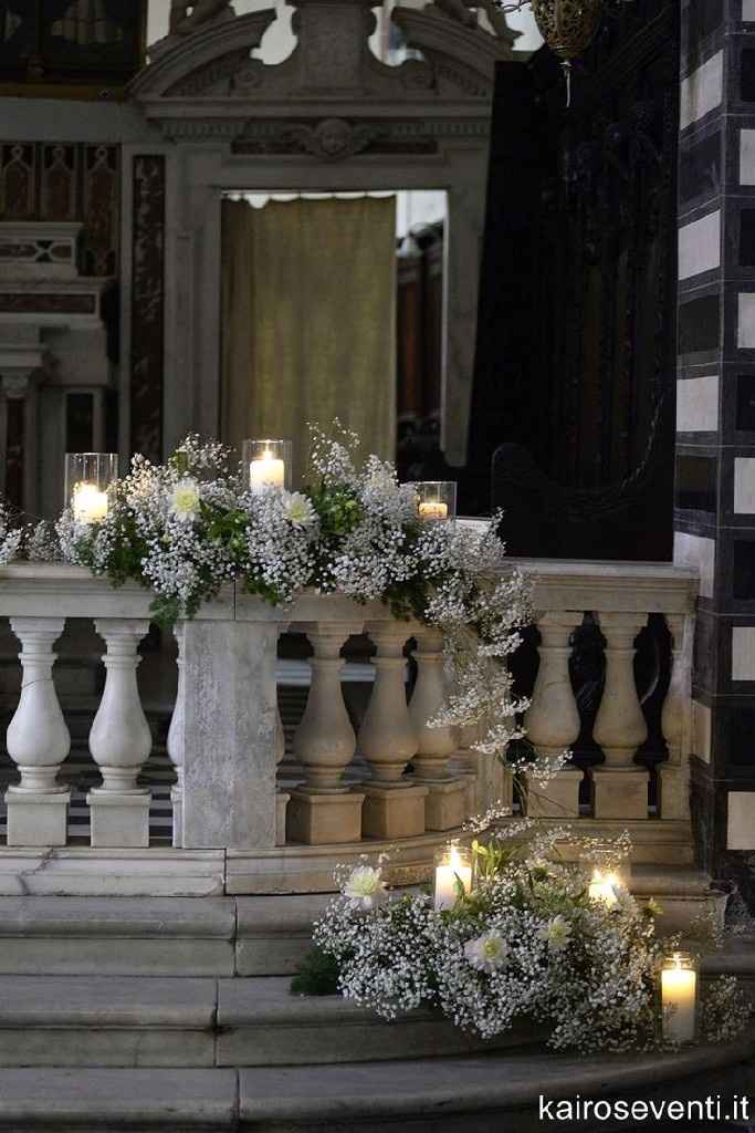 Elementi floreali chiesa - 1