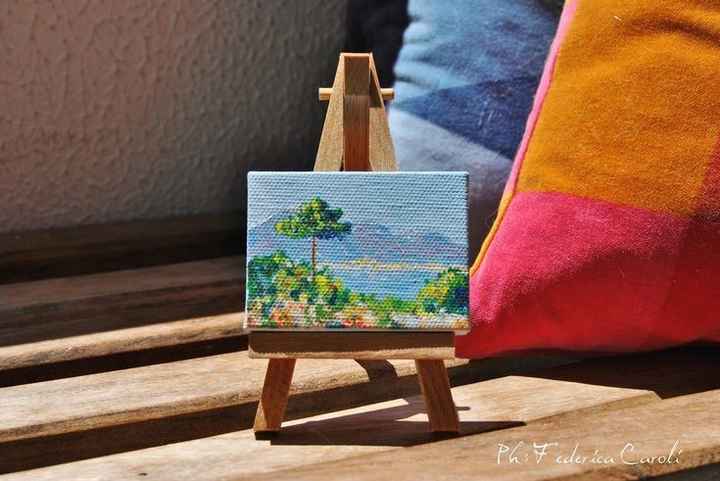 Matrimonio a tema artistico. - 1