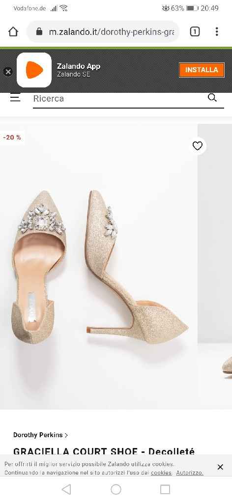 Costo scarpe sposa - 1