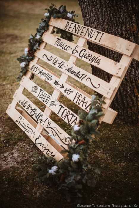 Cartello “oggi sposi” - 1