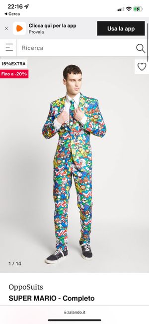 Parteciperete alla scelta dell'abito dello sposo? 1