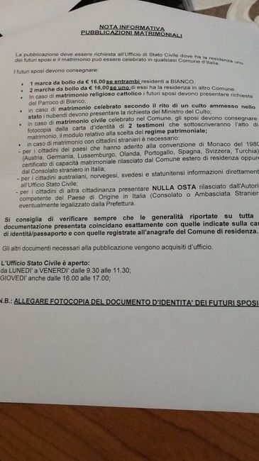Confusione pubblicazioni comune 1
