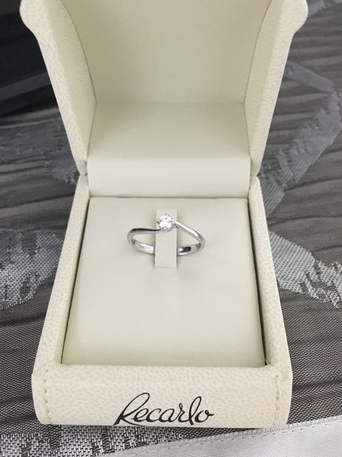 Anello 💍 di fidanzamento - 1