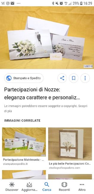Quanto costano le partecipazioni? 1